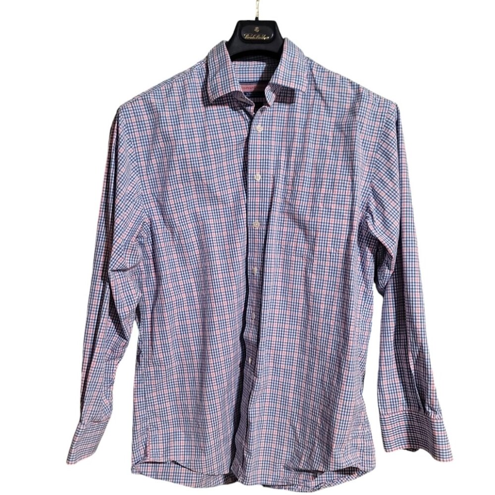 Vineyard Vines Men's Button Up Long Sleeve Shirt Size Large